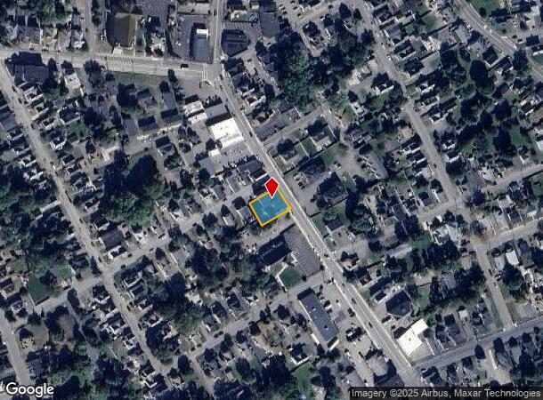  384 Bay St, Taunton, MA Parcel Map