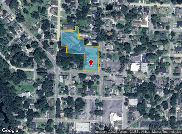 1005 N Elm St, Lumberton, NC Parcel Map