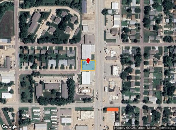  1603 Broadway Ave, Yankton, SD Parcel Map