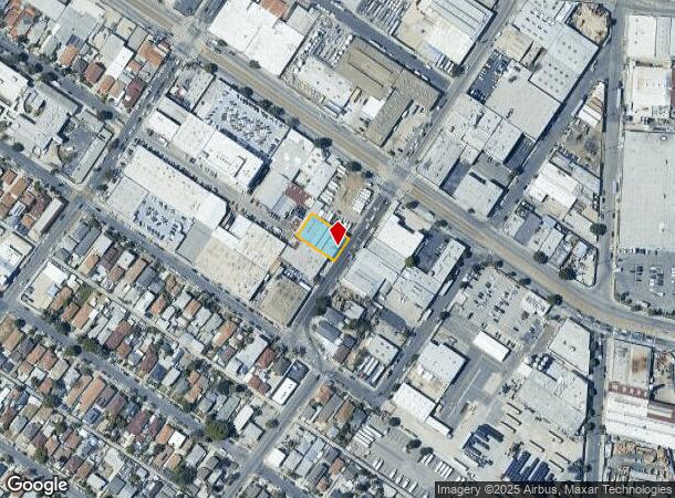 1923 Hooper Ave, Los Angeles, CA Parcel Map