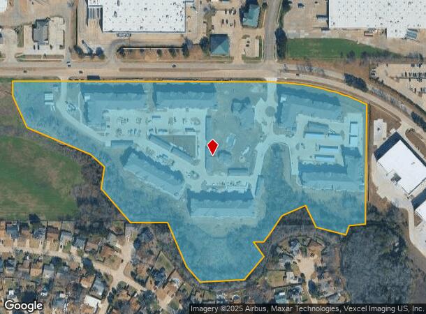  2425 W Bardin Rd, Arlington, TX Parcel Map
