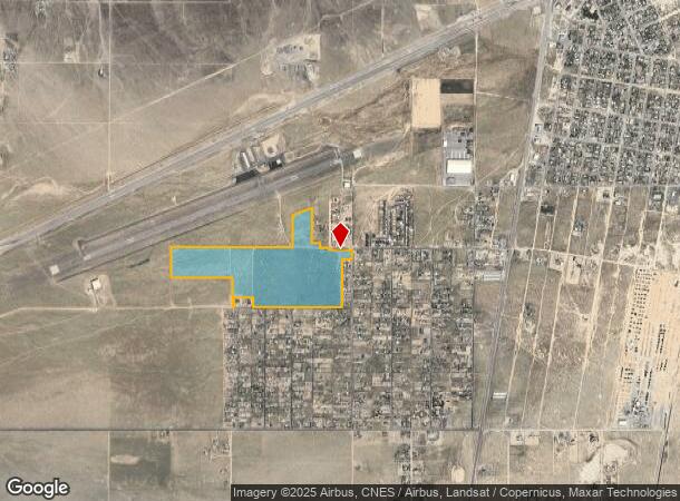  3405 Citrus St, Silver Springs, NV Parcel Map