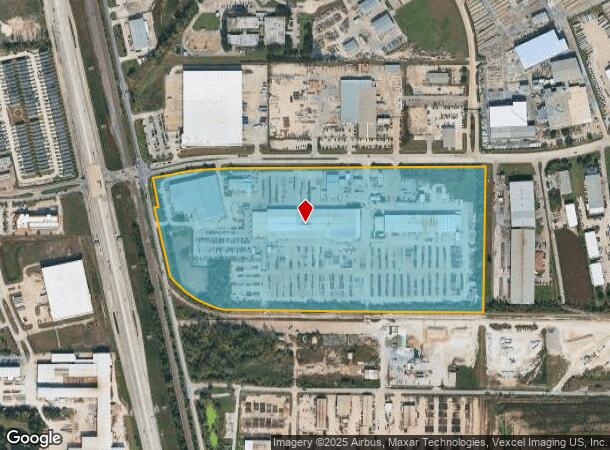 19210 E Hardy Rd, Houston, TX Parcel Map
