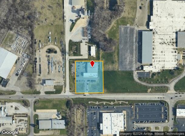  705 W Ireland Rd, South Bend, IN Parcel Map