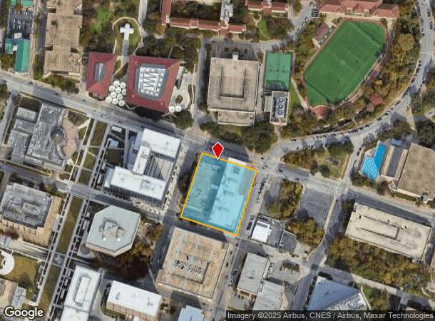  1836 E San Jacinto Blvd, Austin, TX Parcel Map