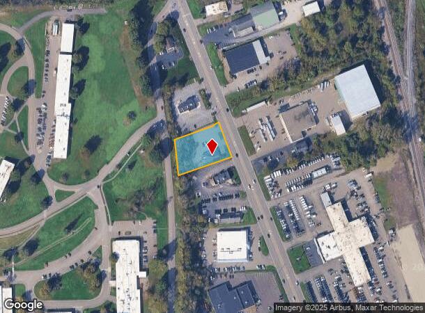  2493 Corning Rd, Elmira, NY Parcel Map