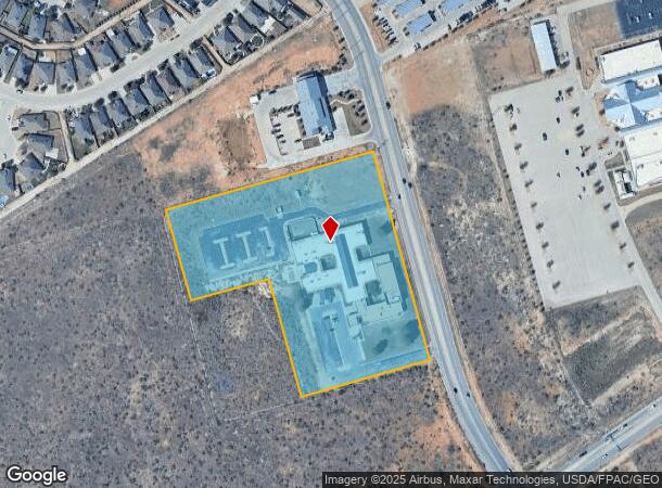  207 Tradewinds Blvd, Midland, TX Parcel Map