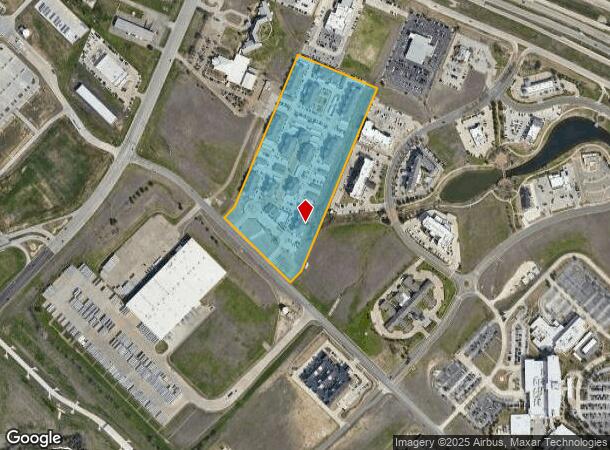  2400 Corporation Pkwy, Woodway, TX Parcel Map