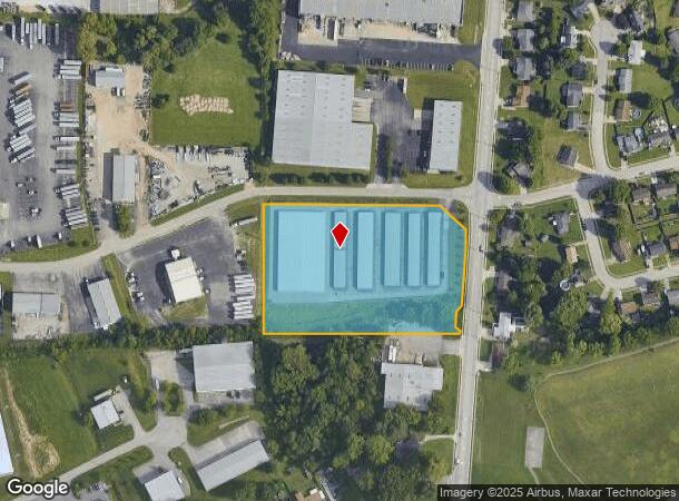 1510 Research Dr, Jeffersonville, IN Parcel Map