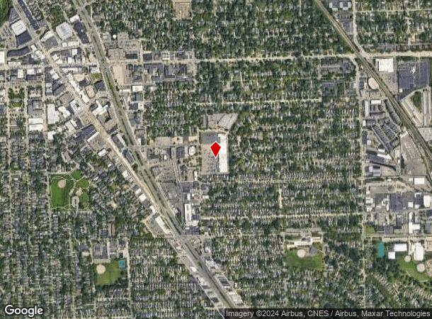  597 S Adams Rd, Birmingham, MI Parcel Map