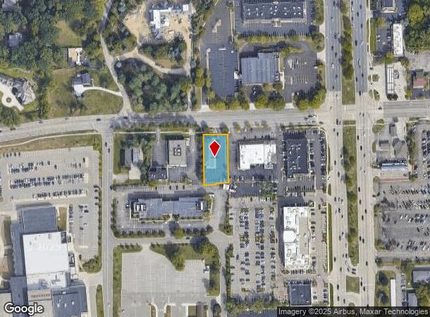  1109 W Long Lake Rd, Bloomfield Hills, MI Parcel Map