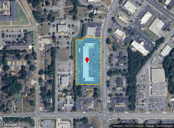 711 N Westover Blvd, Albany, GA Parcel Map