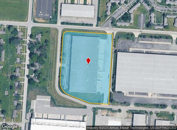 6600 Donn Eisele St, Columbus Grove, OH Parcel Map
