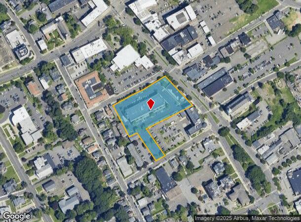 132 Main St, Danbury, CT Parcel Map