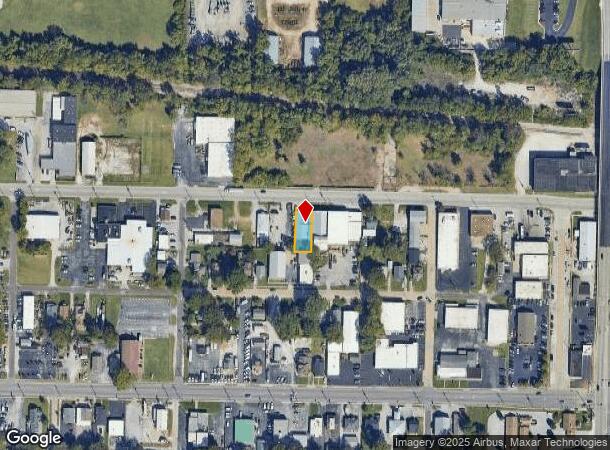 1638 E Trafficway St, Springfield, MO Parcel Map