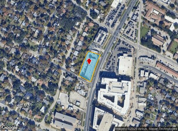  6800 Burnet Rd, Austin, TX Parcel Map