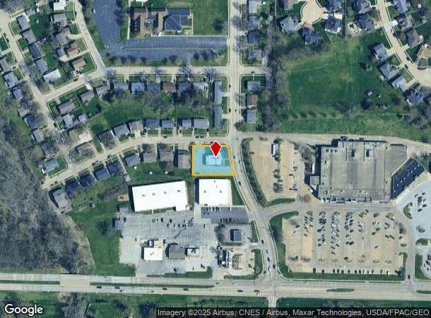  3956 N Pine St, Davenport, IA Parcel Map