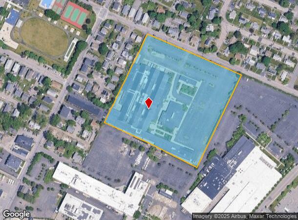  152 Grove St, Waltham, MA Parcel Map