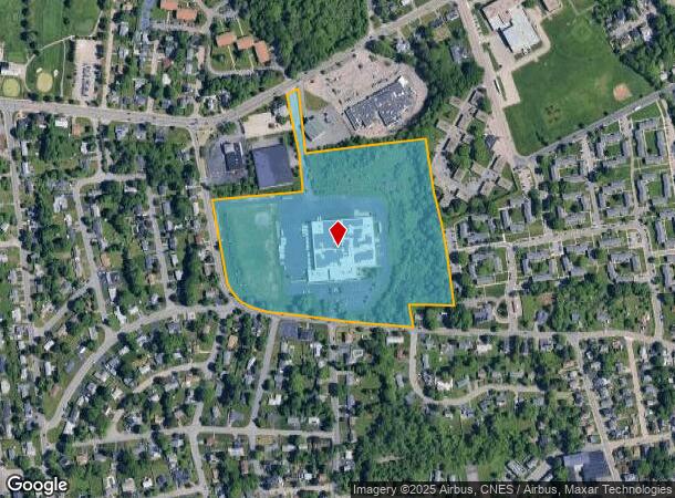  309 Battles St, Brockton, MA Parcel Map