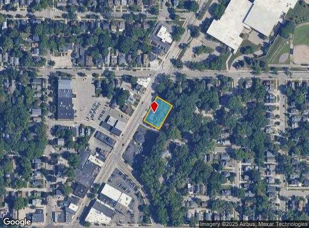  1576 Plainfield Ave Ne, Grand Rapids, MI Parcel Map