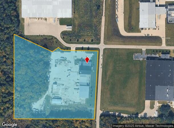 445 Rail Pl, West Bend, WI Parcel Map