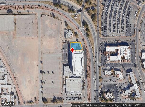  6632 Continental Dr, El Paso, TX Parcel Map