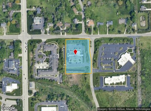 1020 Charter Dr, Flint, MI Parcel Map