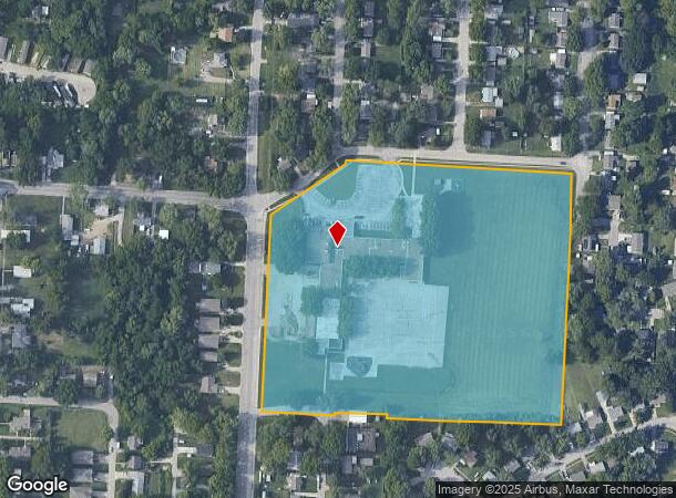  1525 N Noland Rd, Independence, MO Parcel Map