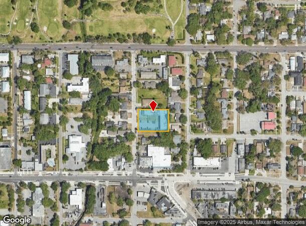 21 N Evergreen Ave, Clearwater, FL Parcel Map