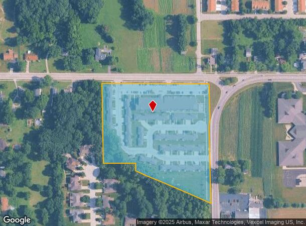 10Th St, Hobart, IN Parcel Map