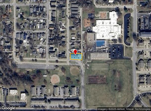  901 E Brown St, Seymour, IN Parcel Map