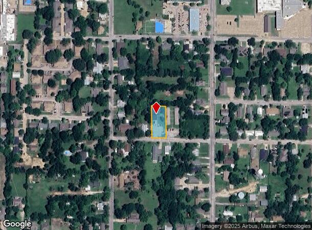 112 W 3Rd St, Keene, TX Parcel Map