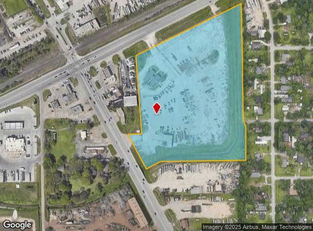  7306 S Lake Houston Pkwy, Houston, TX Parcel Map