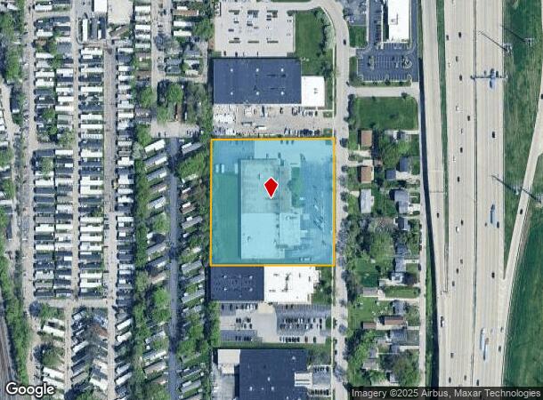  1535 S 101St St, Milwaukee, WI Parcel Map