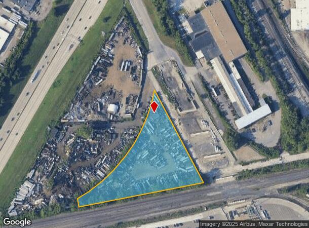  4245 Miller Rd, Dearborn, MI Parcel Map