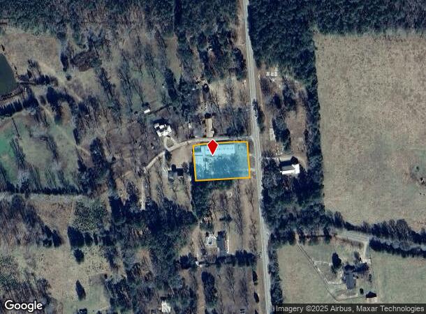  3911 Ga Highway 85 E, Manchester, GA Parcel Map