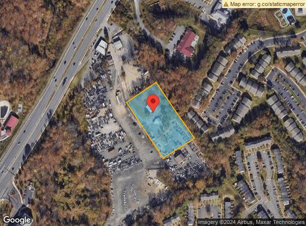  15011 Richmond Hwy, Woodbridge, VA Parcel Map