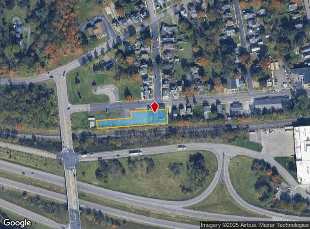 118 Broad St, Waverly, NY Parcel Map
