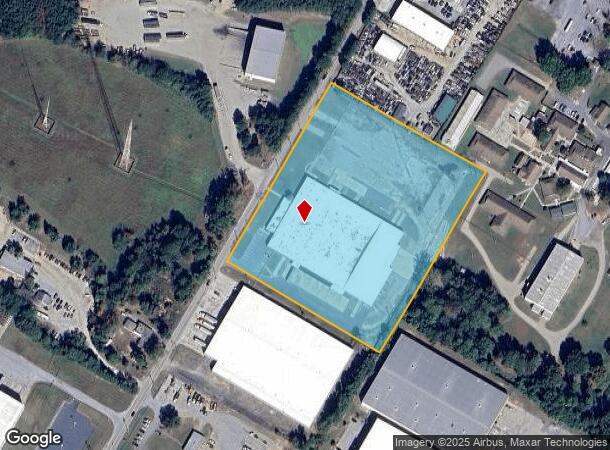  256 Broadcast Dr, Spartanburg, SC Parcel Map