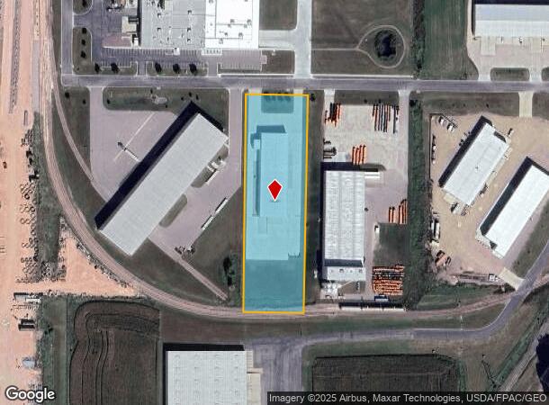 605 E Willow St, Brandon, SD Parcel Map