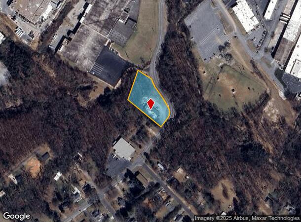  1525 9Th Ave Se, Hickory, NC Parcel Map