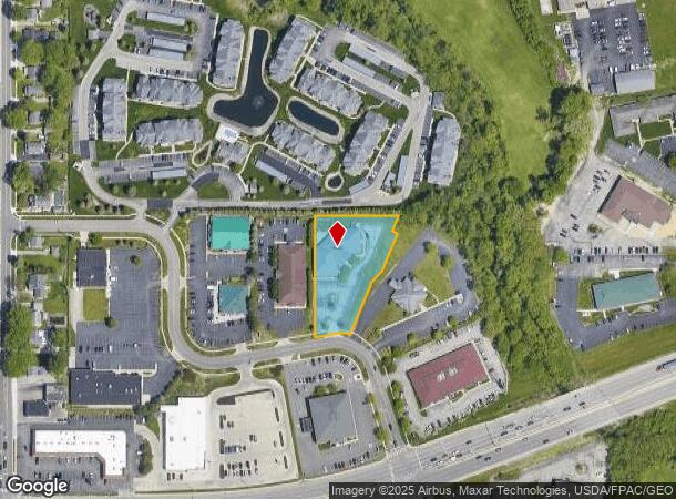  7050 Spring Mdws W, Holland, OH Parcel Map