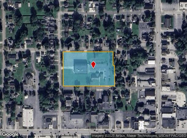 110 Orchard Ave, Hubbard, OH Parcel Map