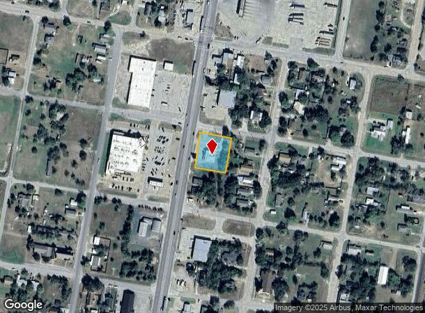 201 S Alamo St, Refugio, TX Parcel Map
