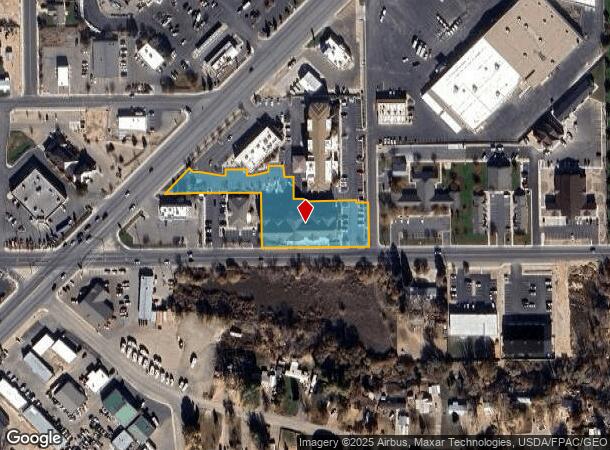 1219 W Highway 40, Vernal, UT Parcel Map