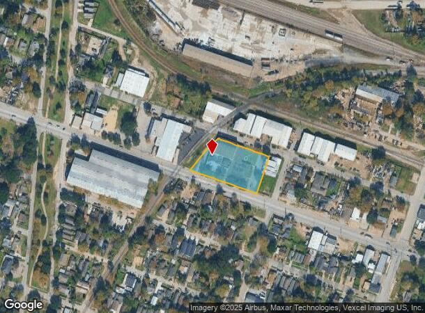  7305 Navigation Blvd, Houston, TX Parcel Map