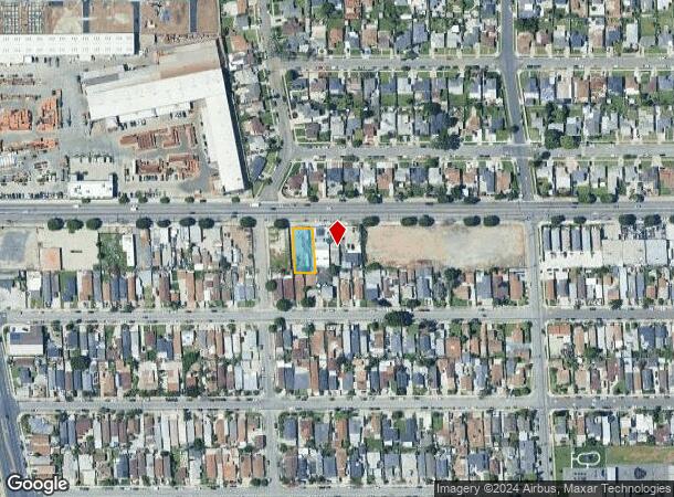  1486 W Compton Blvd, Compton, CA Parcel Map