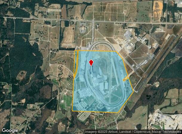 3366 Speedway Blvd, Lincoln, AL Parcel Map