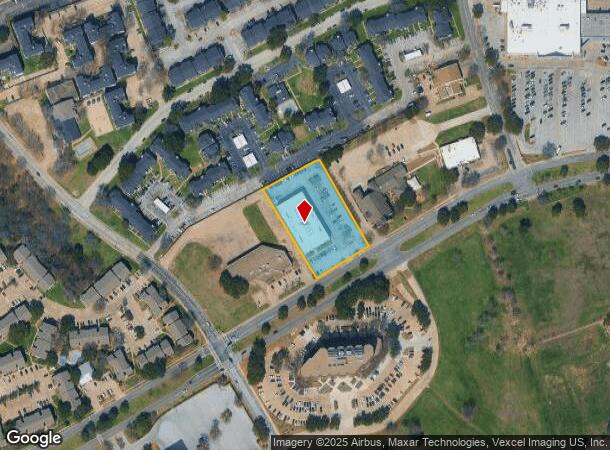 711 E Lamar Blvd, Arlington, TX Parcel Map
