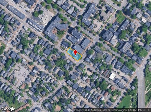  163 Danforth St, Portland, ME Parcel Map
